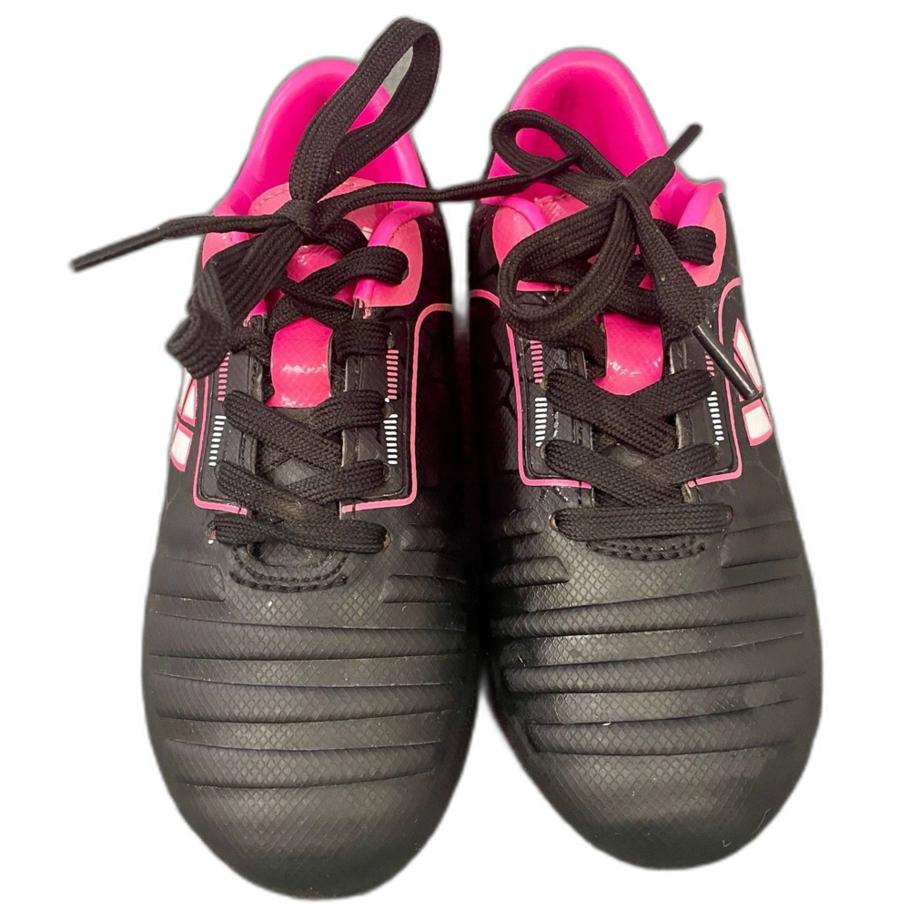 Vizari Avalon Jr FG Kids Soccer Cleats Black and Pink Fuchsia Size 10 - Picture 2 of 5
